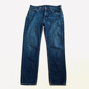 Levi's 514 jeans Men's 33 dark denim wash classic straight leg unisex